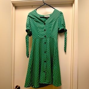 Cute green dress